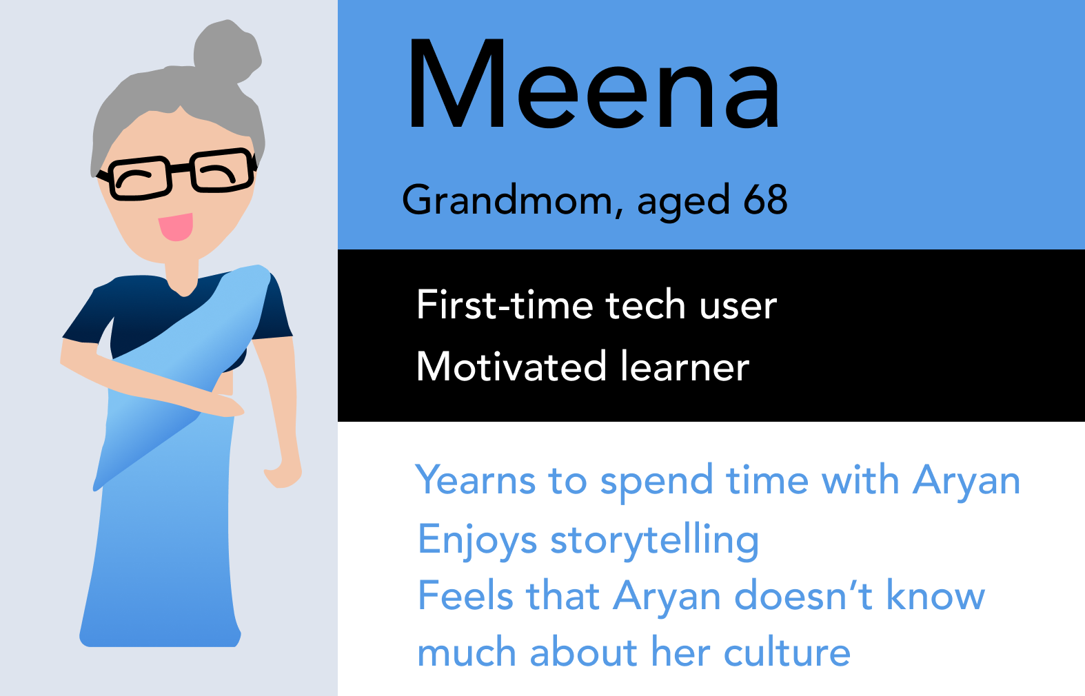 Persona 1: Meena
