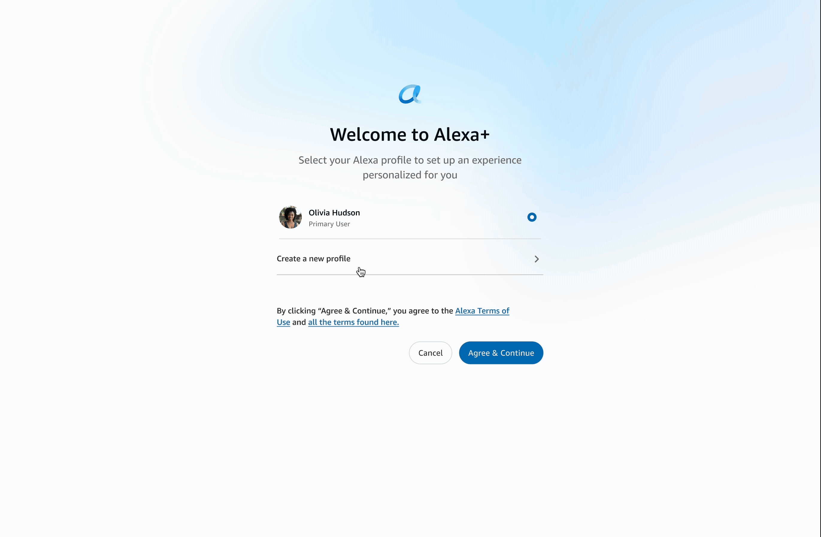 First-Time User Experience and Account Setup