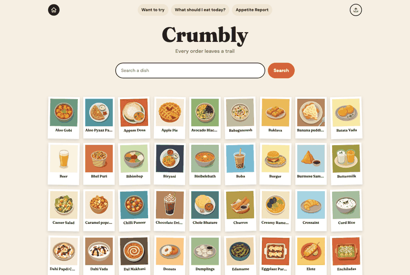 Adding a dish with no illustration yet