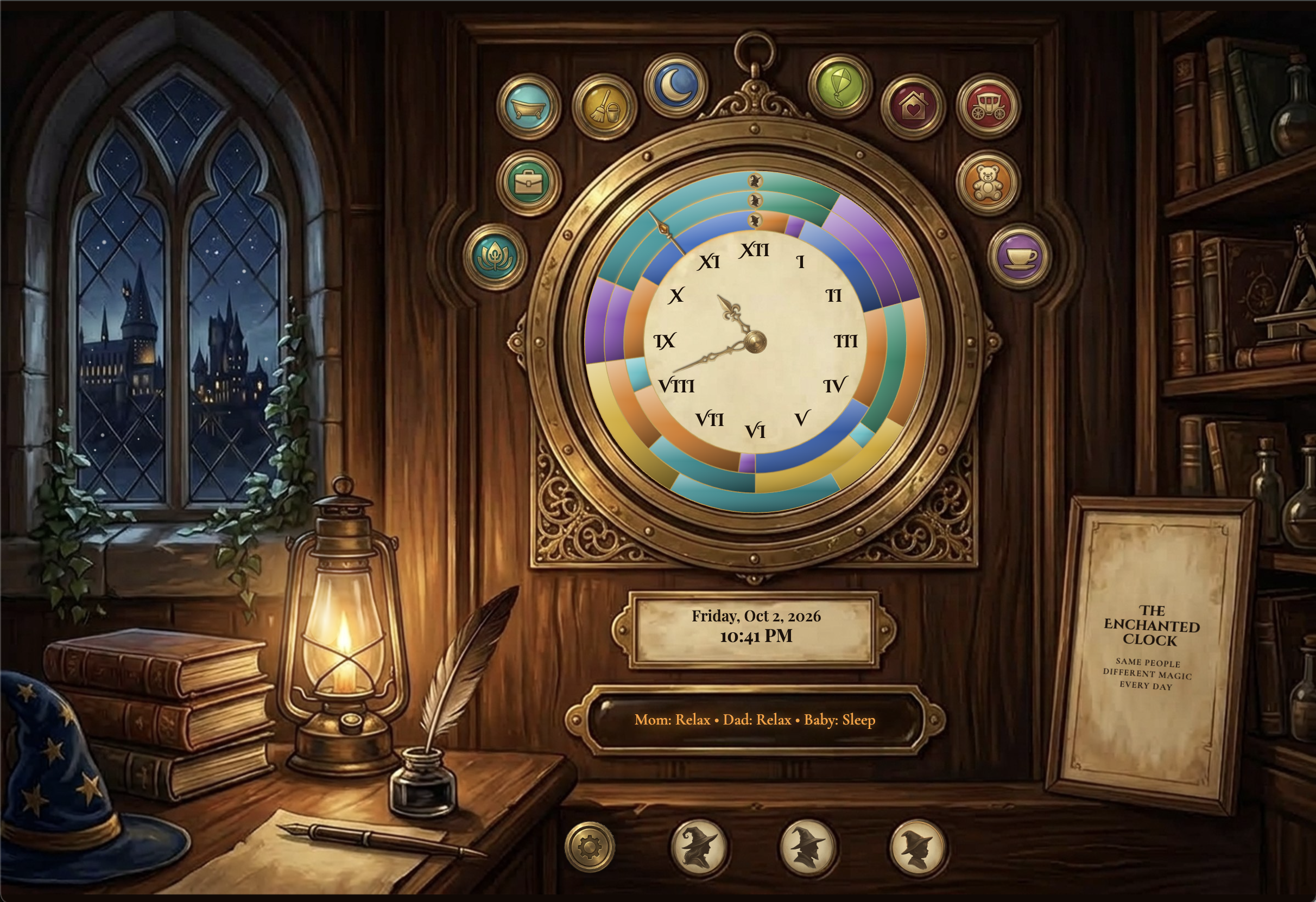 The Enchanted Clock cover